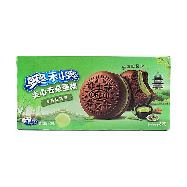 Oreo Cakesters Cloud Cake Sabor Longjing Matcha SC
