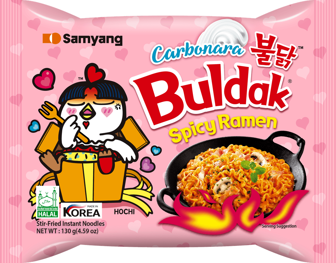 Buldak Spicy Ramen Carbonara
