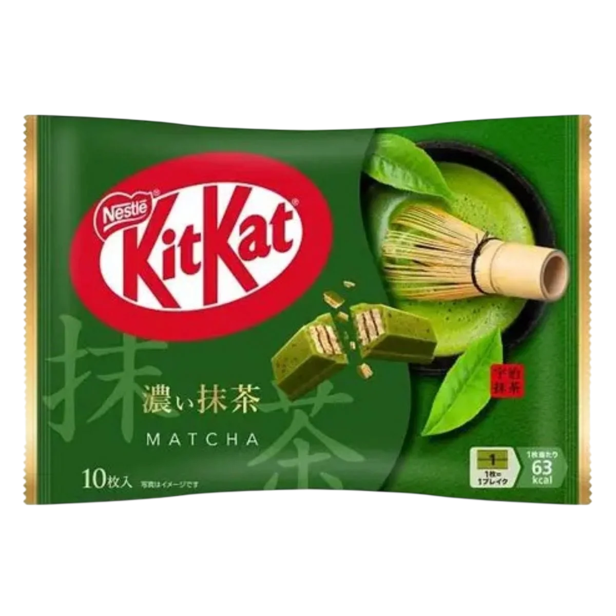 KitKat Mini japones de Wafer Matcha Rico (10 pedacos) SC