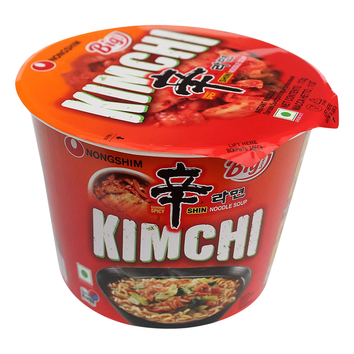 Nongshim Shin Kimchi Ramen Big Bowl SC