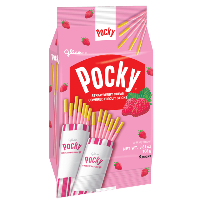 Pocky Morango pack grande SC