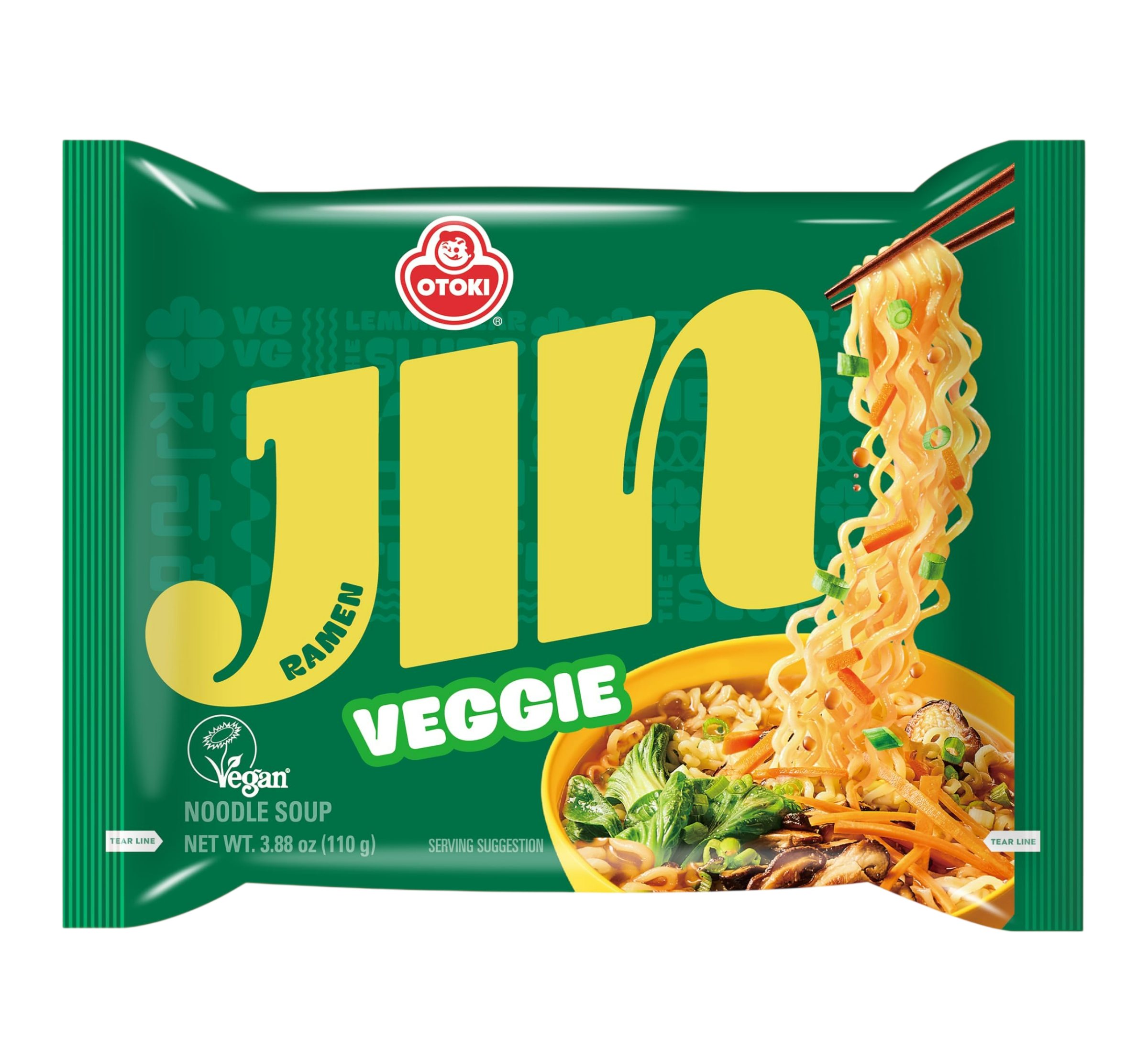 BTS JIN RAMEN VEGGIE
