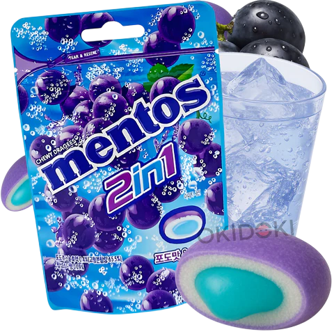 Mentos 2in1 Grape & Soda SS