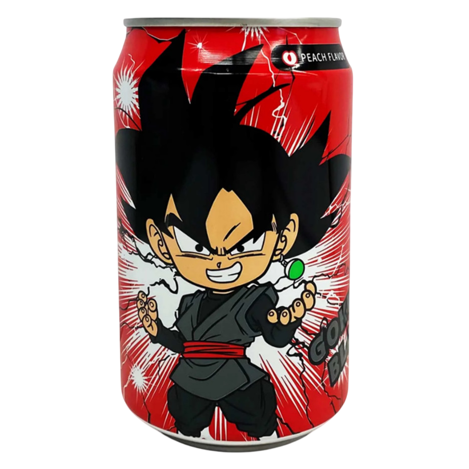 Refrigerante Dragon Ball Sabor Pêssego Goku Black Ocean Bomb