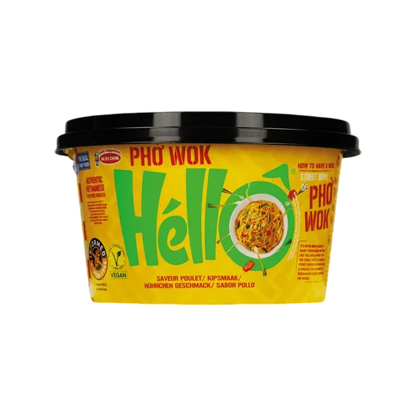 Pho Wok Instant Rice Noodles – Chicken Flavor gluten free SC