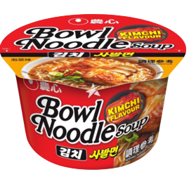 Nongshim kimchi bow noodle / Tigela grande