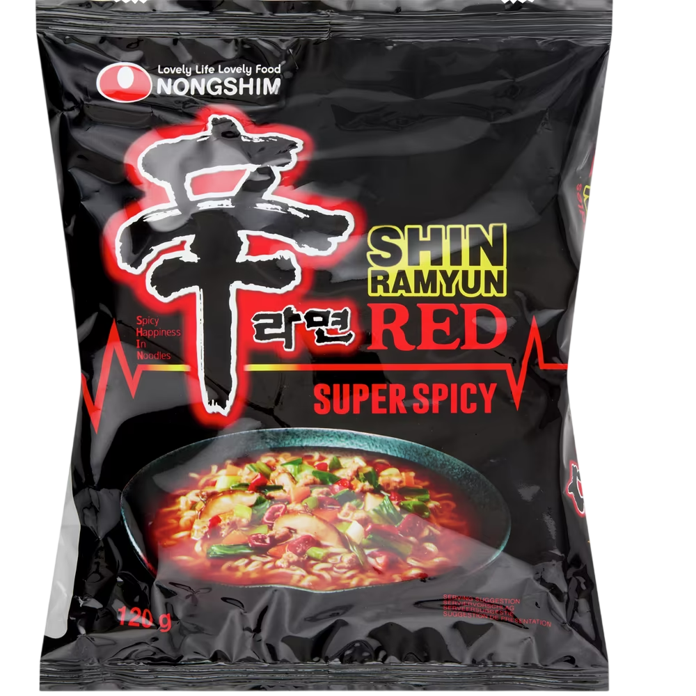Shin ramyun red super spicy