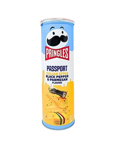 Pringles Passport Italian Style Black Pepper & Parmesan