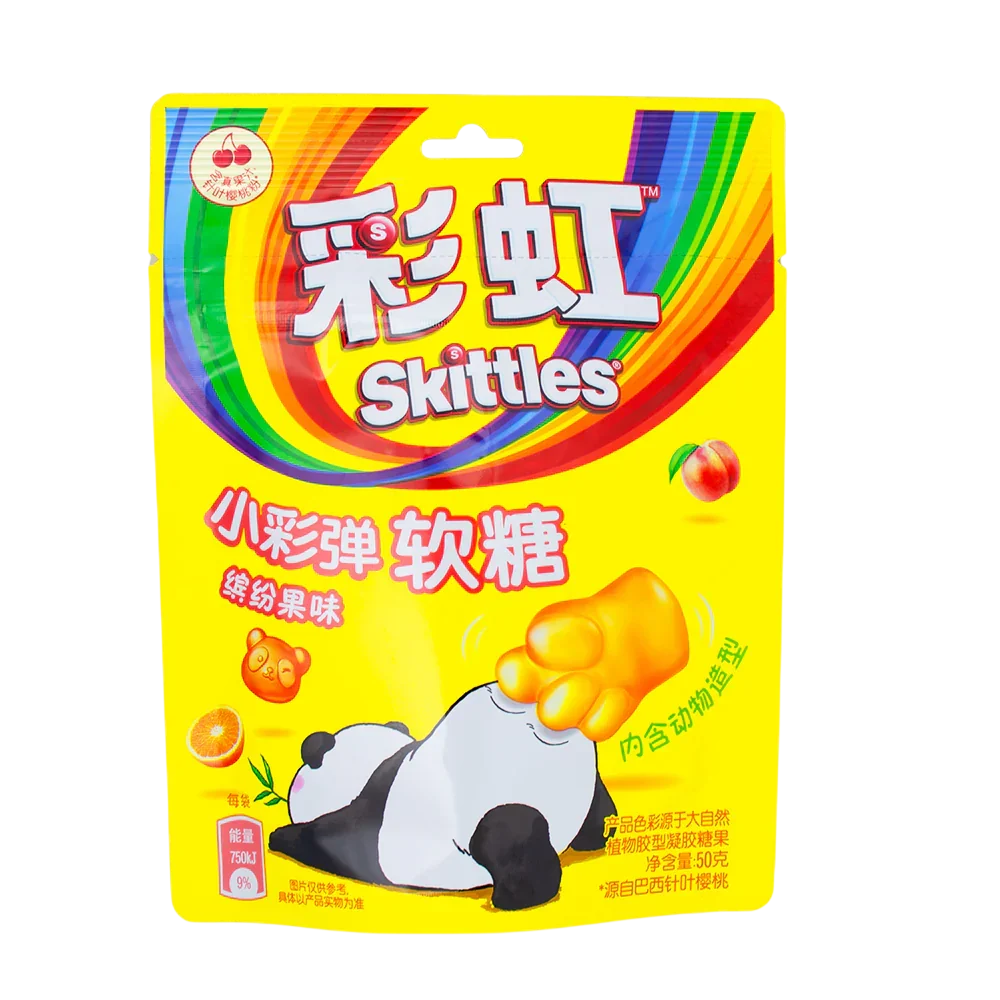 Skittles China Lactic Acid Fruity Flavour SS