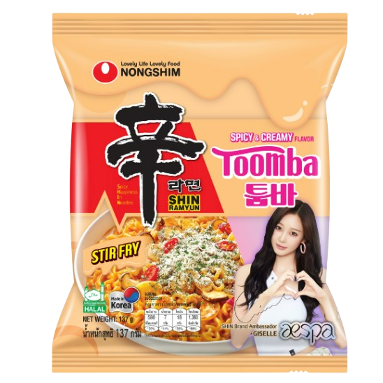 shin ramyun SPICY CREAMY / KPOP AESPA